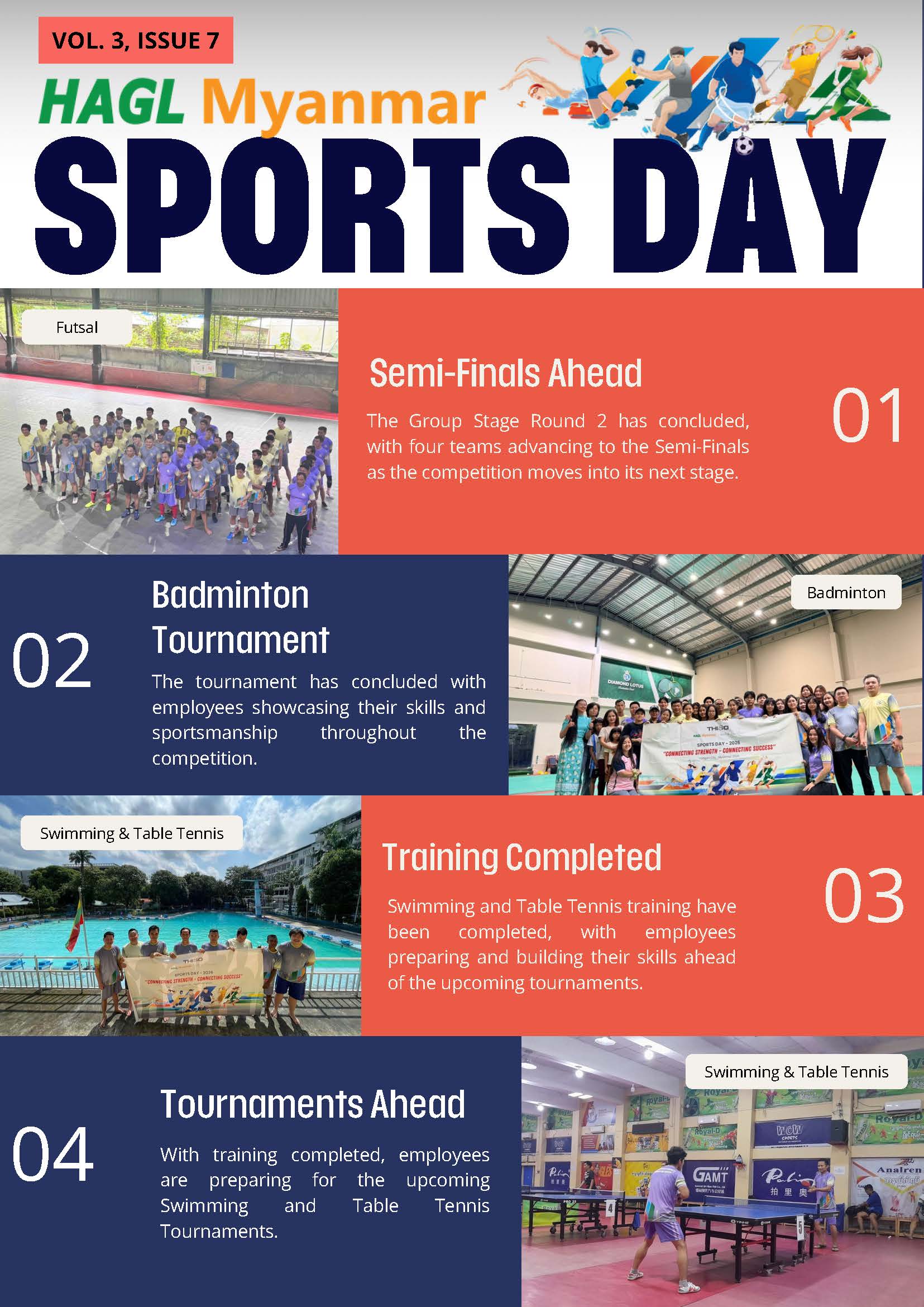 Internal Newsletter Vol.3, Issue 7